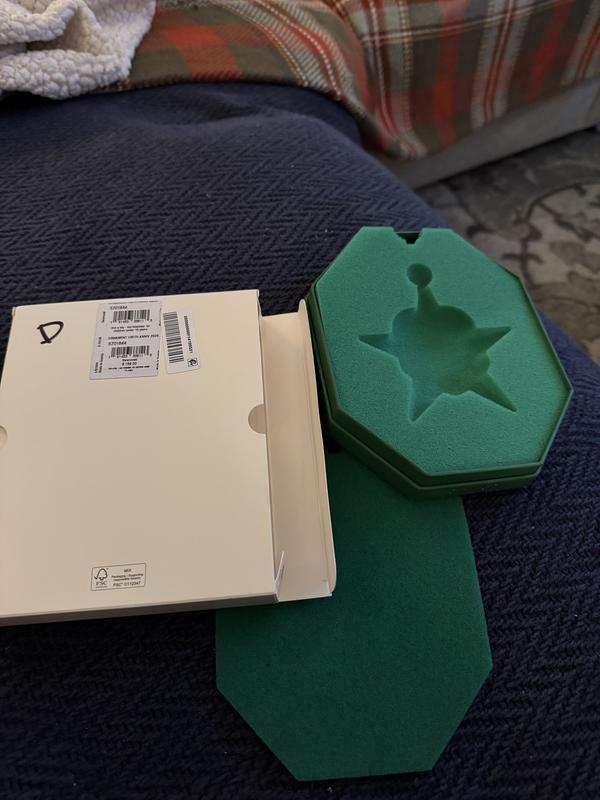 No ornament in the box