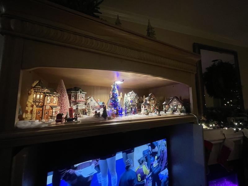 Beautiful piece. Great addition to my Christmas village. Beautiful detail.