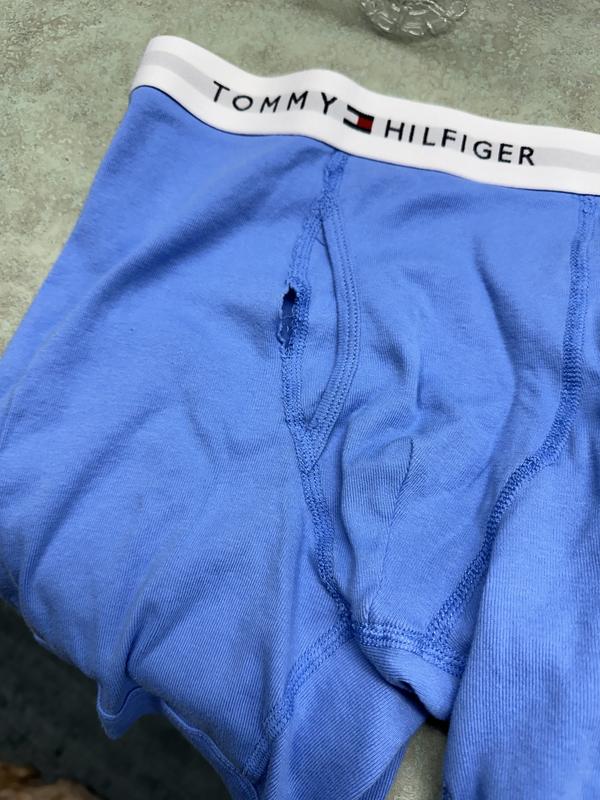 Hole after wearing once