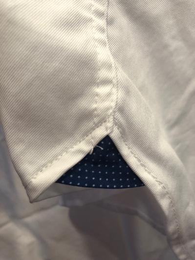 Patterned insets at sides