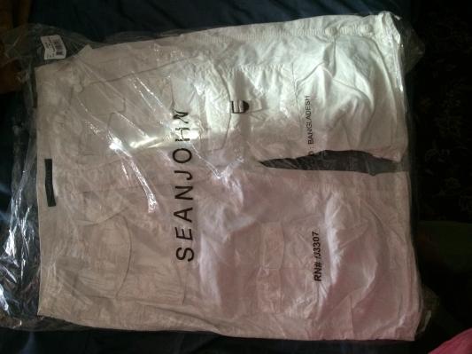 SEAN JOHN'S SUMMERTIME BLEACH WHITE COMFY SHORTS