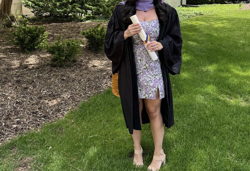 Wore for a graduation