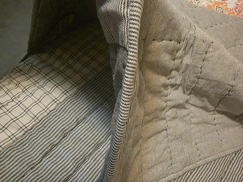 Well sewn seams and substantial thickness!