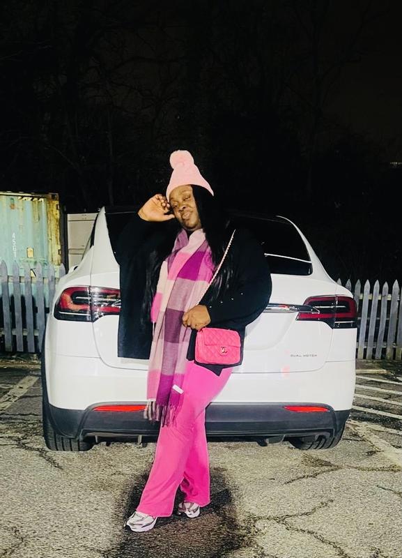 The scarf is very fashionable