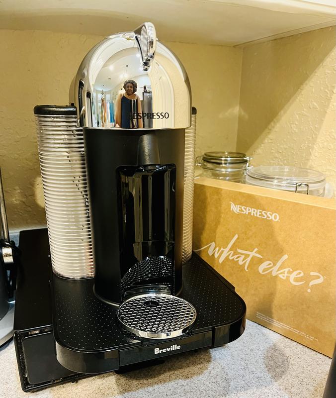 Nespresso BNV250CRO store Vertuo Coffee and Espresso Machine by Breville - Chrome