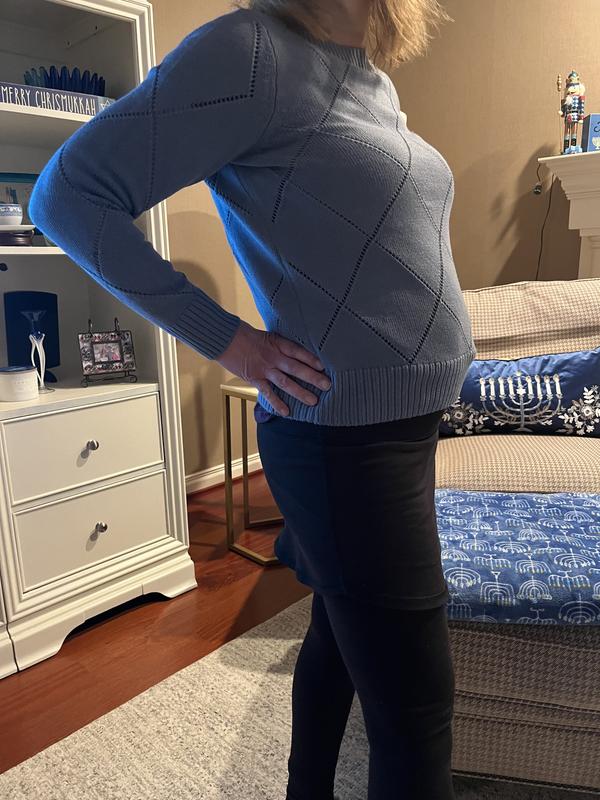 Looks great with jeans or dressy pants