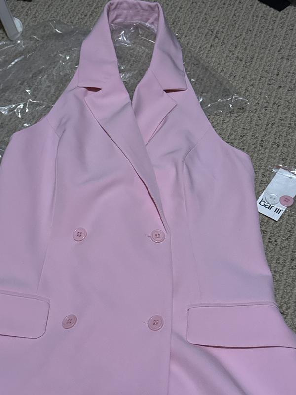 Women's Halter Blazer Mini Dress, Exclusively at Macy's