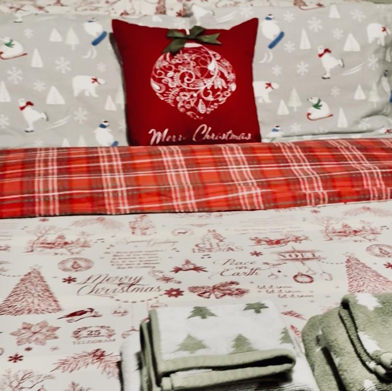 Holiday duvet cover