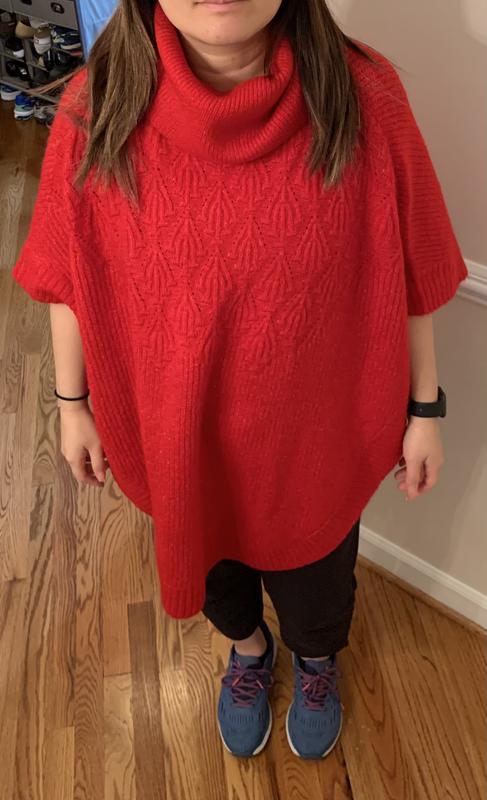 Front view 2- pretty details on front of sweater