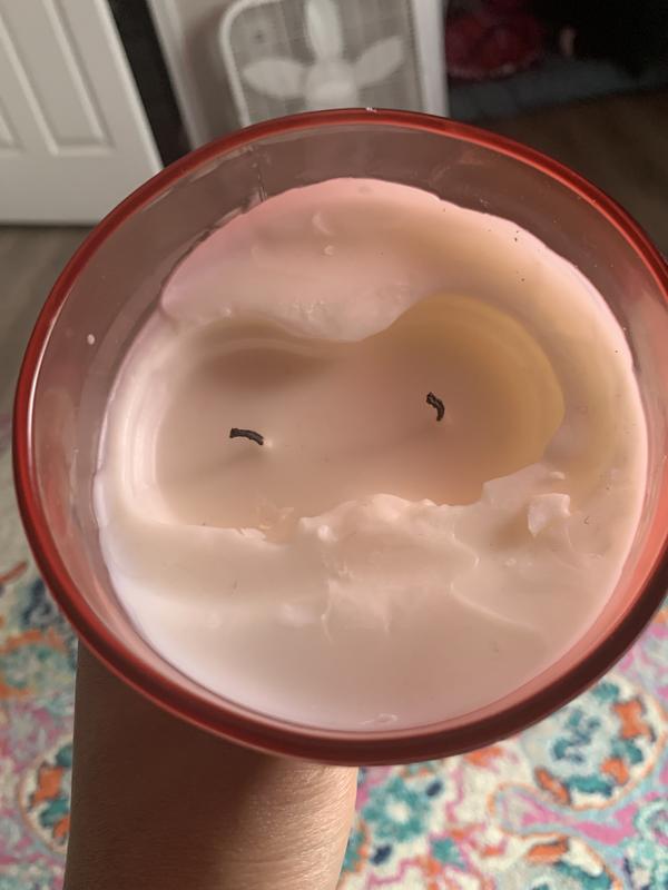 lots of tunneling could be due to her not trimming the wicks though