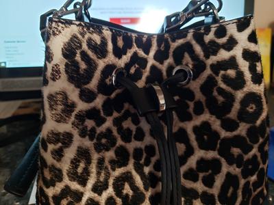 Michael Kors Leopard Print Bucket Bags