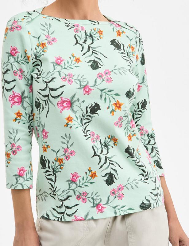 売れ筋商品|||スタイルアンドコー カットソー トップス レディース Women's Printed Boat-Neck Elbow-Sleeve Top, Exclusively at Macy's Blue Paisley Style & Co Women's Printed Boat-Neck Elbow-Sleeve Top