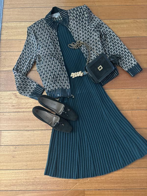 All I needed was this beautiful cashmere dress