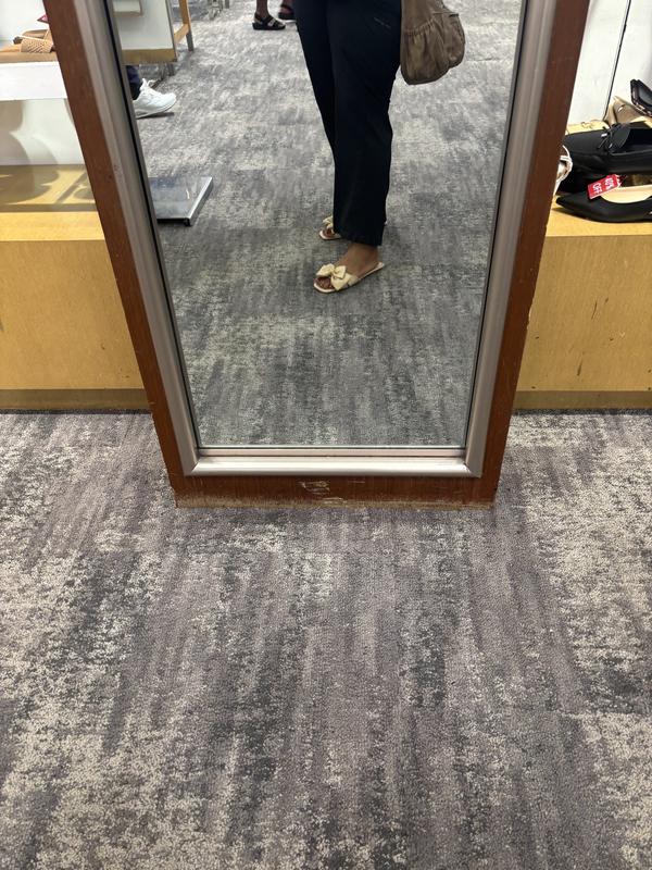 New open toe flats