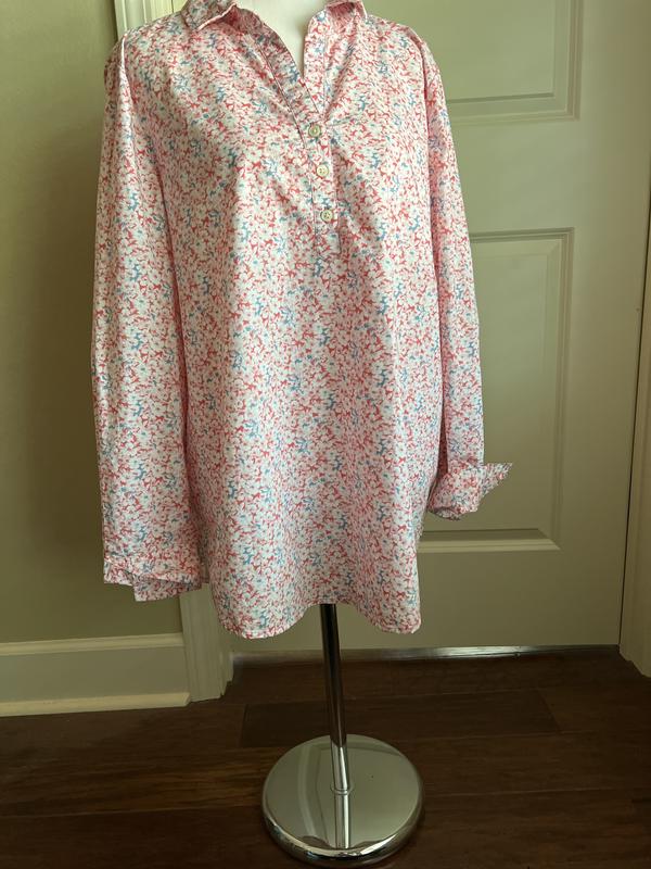 Pretty pink and blue floral