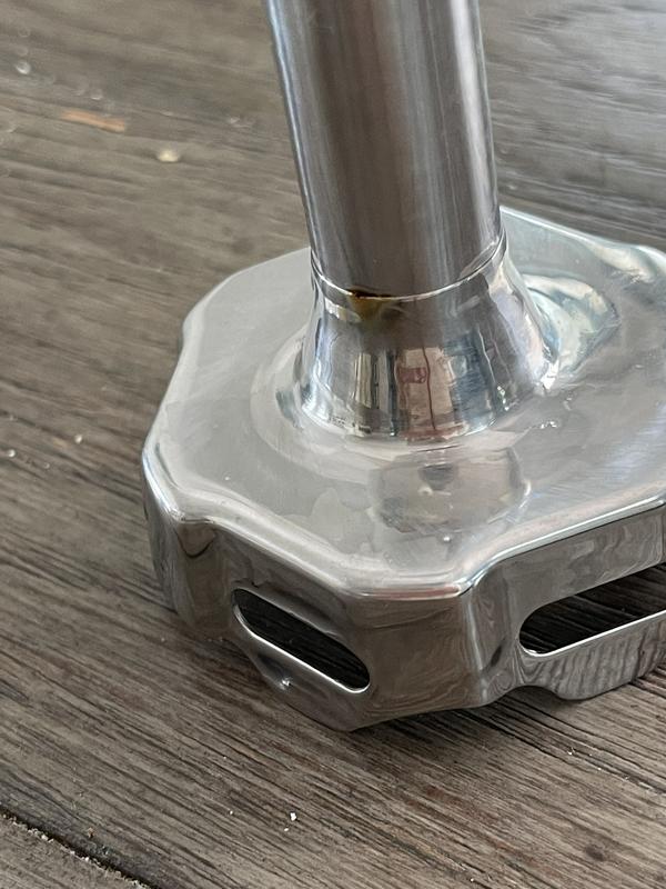 Rust after using once