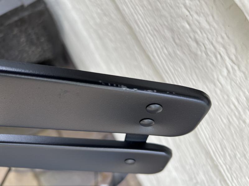 Poor packaging, scratched top rail (more obvious in person)