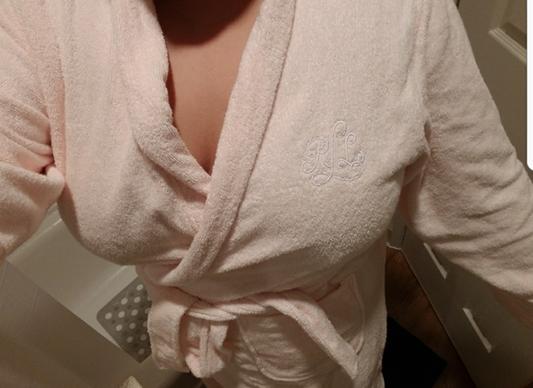 RALPH Lauren initials are stitched on.