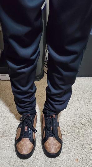 Comfortable Coach sneakers