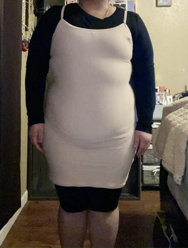 Front of slip (felt more comfortable wearing something underneath for the image)
