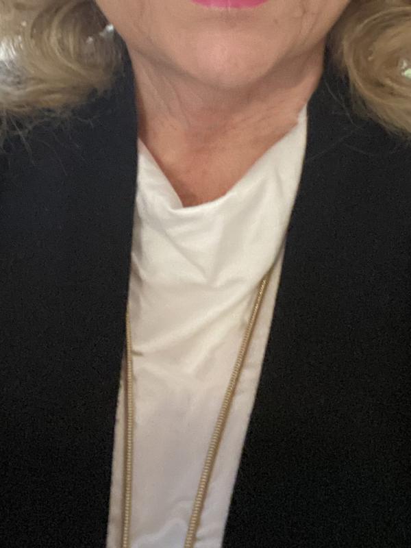 Slight Cowl Neckline