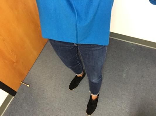 side view of the shoes