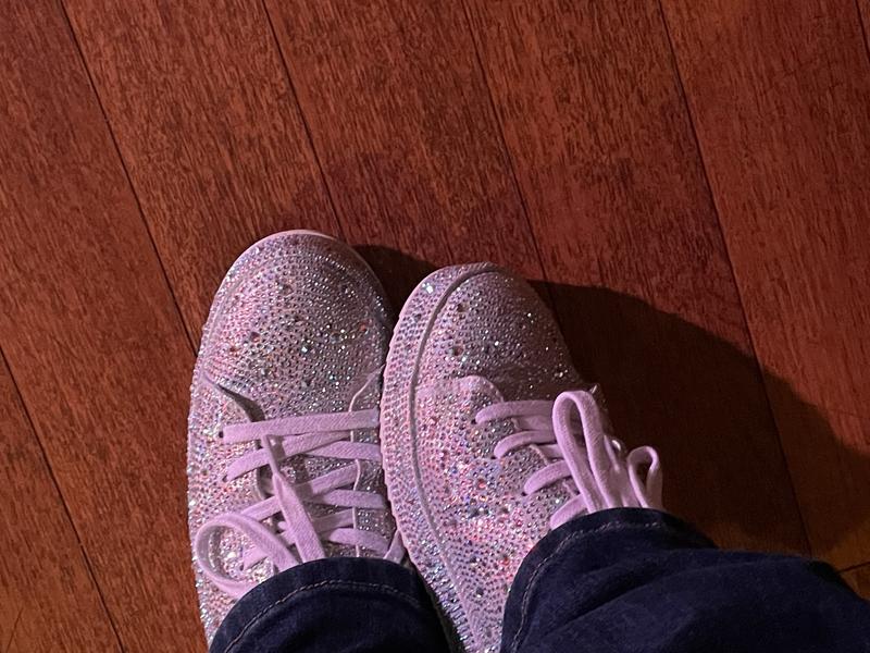 Getting ready to shine on the dance floor