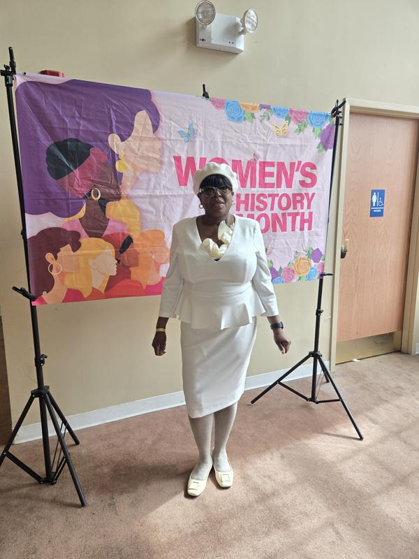 Missionary Anniversary at church had to wear cream