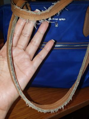 Michael kors nylon kelsey large top zip discount tote
