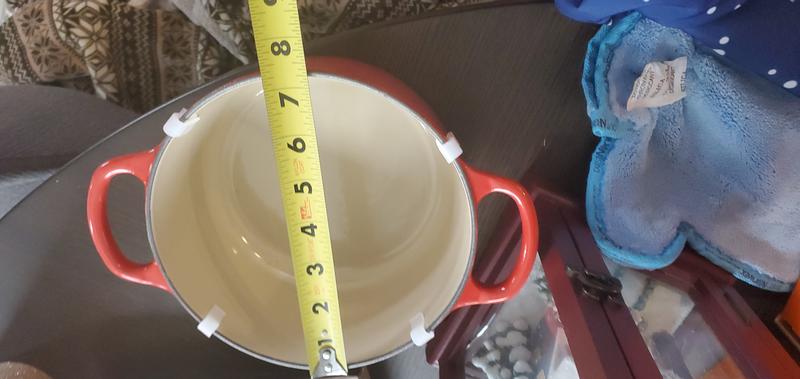 Pathetic. Described 9.7 by 9.1 by 4.4 high