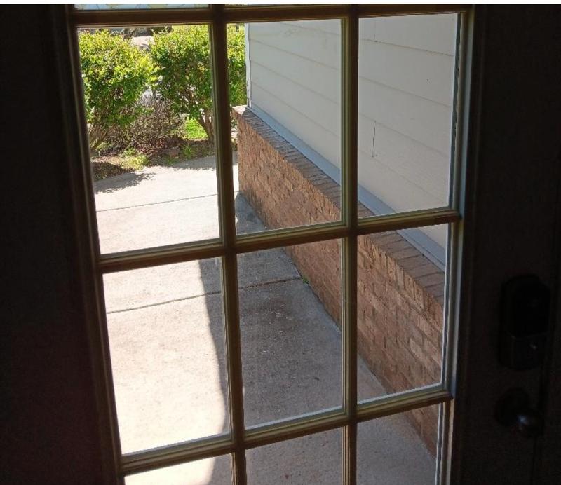 Picture of my door inside & outside