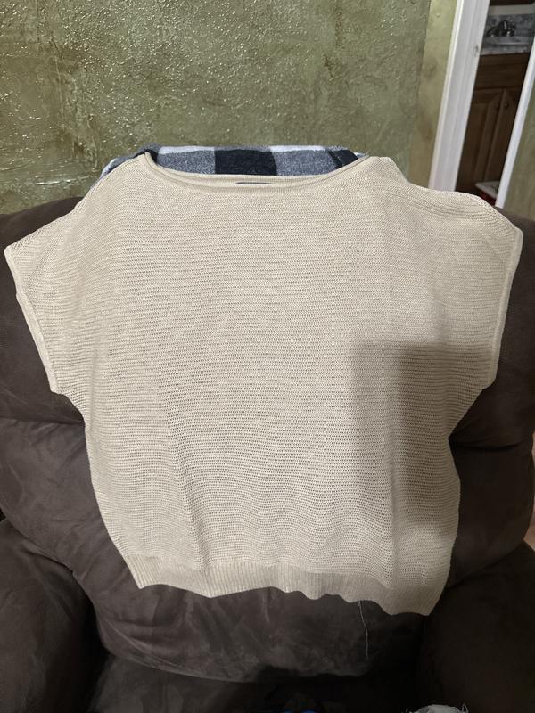 Textured Dolman Sleeve Top