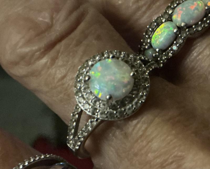 Love my new opal ring!  Was a great deal!
