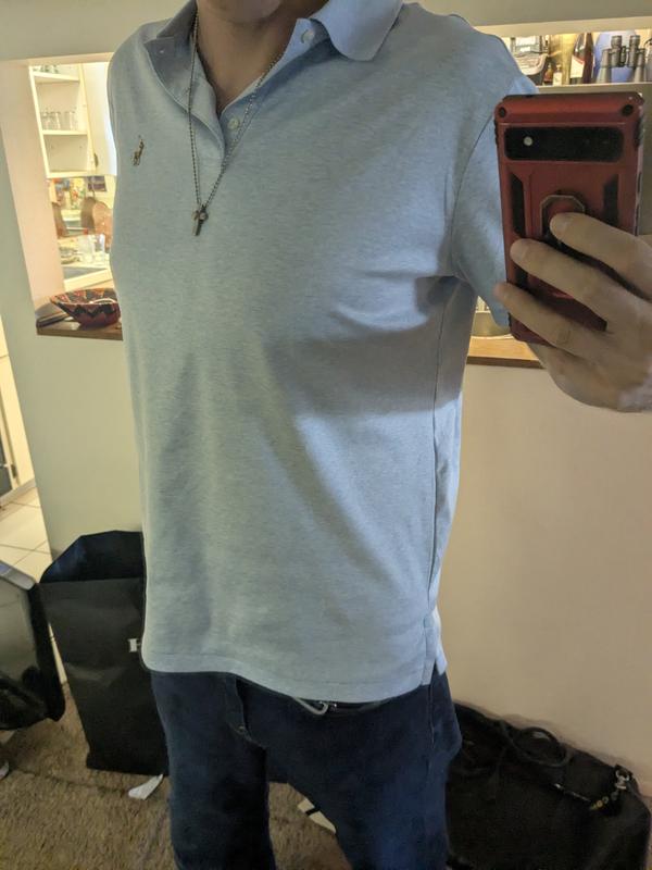 Men's Custom Slim Fit Soft Cotton Polo Shirt