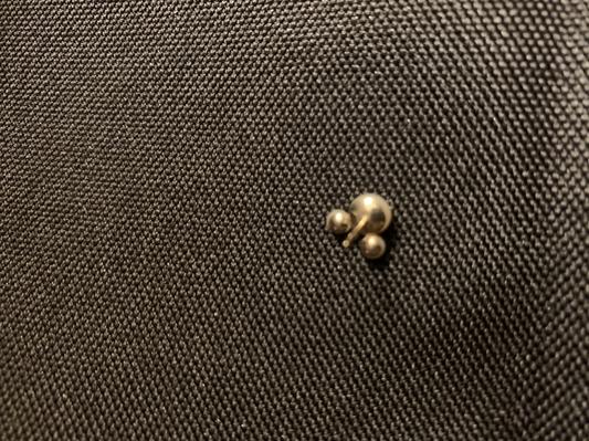 14K Gold back of stud earring