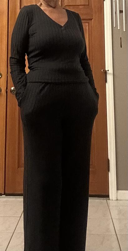 2 piece knit pajama set