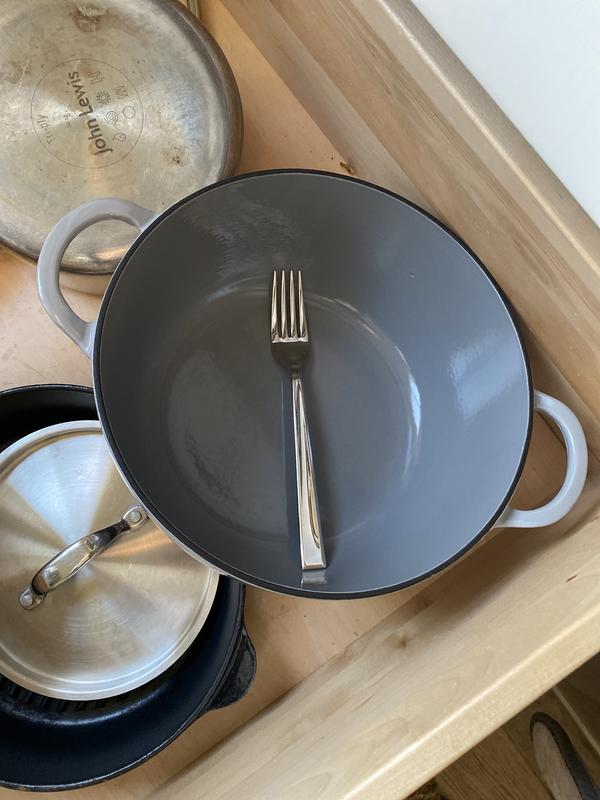 That’s a standard sized fork. It’s a great size for casserole for 4