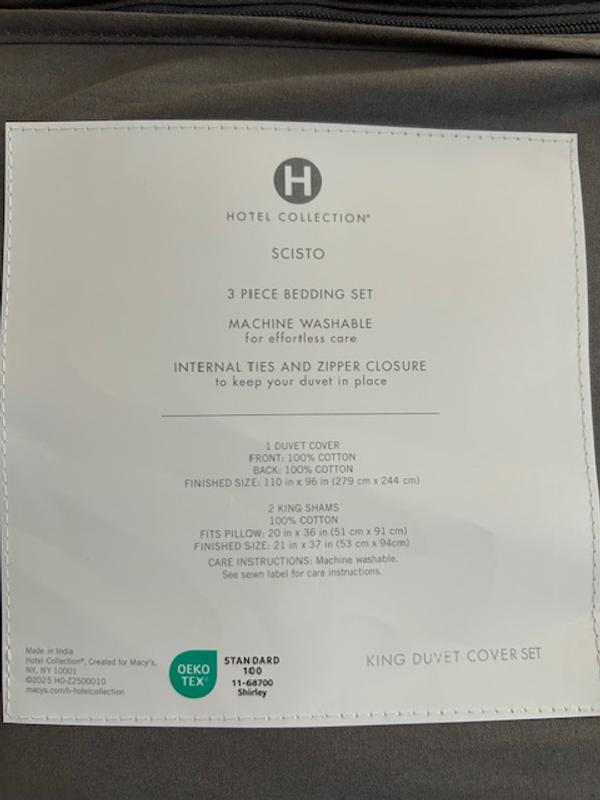 Hotel Collection Duvet Cover