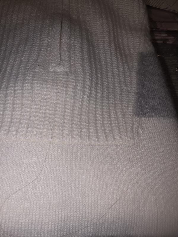 Black hairs on new sweater