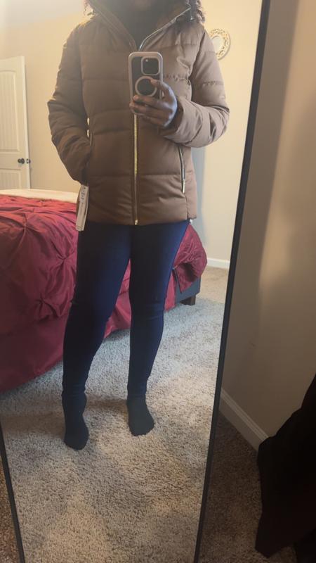 Very classy! For cold weather days. Ordered a medium normally wear small to have more room.