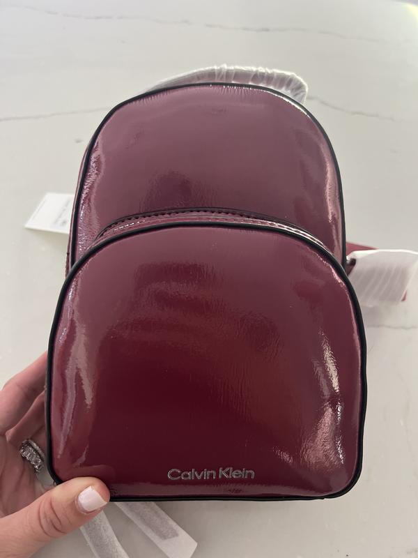 Calvin Klein Astatine Signature Patent Mini Backpack Macy's