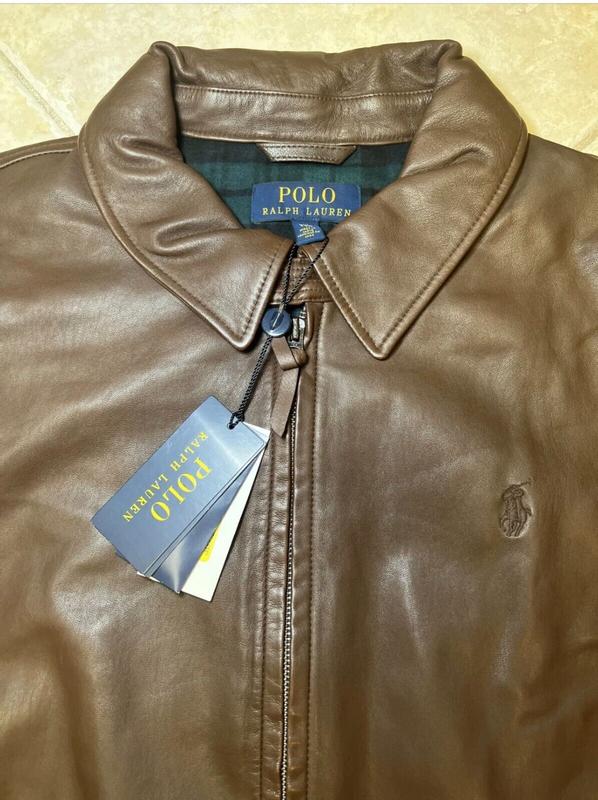 Polo Ralph Lauren Maxwell Lambskin Leather Zip Jacket Bloomingdale s