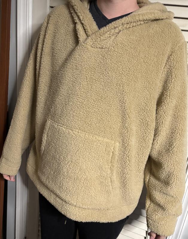 Sun + Stone Men's Tate Sherpa Hoodie, Created for Macy's
