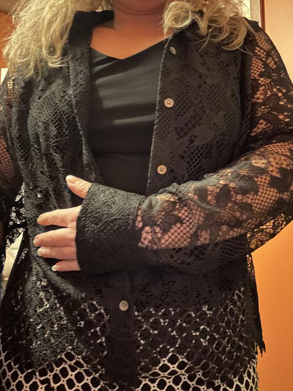 Cute and comfortable. I wore a shell underneath.