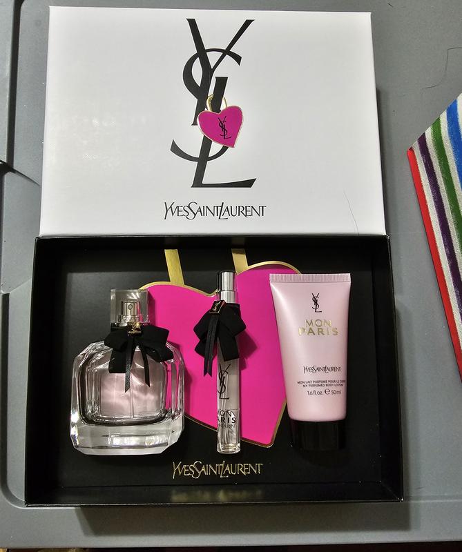 YVES SAINT LAURENT VALENTINE MON PARIS EAU DE PARFUM GIFT SET