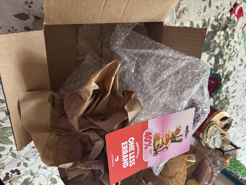 Product stolen during delivery .. who’s genius idea at Macys corporate was it to use DoorDash