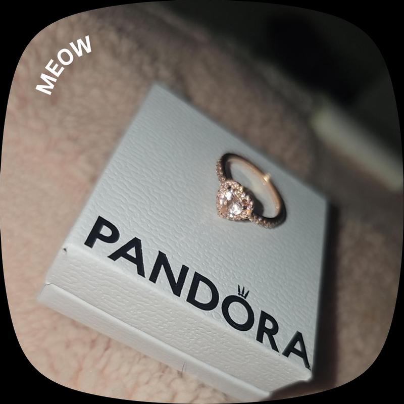 Pandora Cubic Zirconia Timeless Sparkling Elevated Heart Ring - Macy's