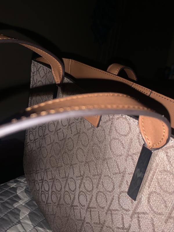 【 】★トートバッグ★Audrey Signature Medium Tote Calvin Klein Audrey Signature Medium Tote Bag - Macy's