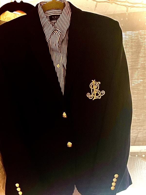 This will look perfect with the RL brown color belt,purse,boots with jeans,and maybe even a RL silk scarf for Thanksgiving