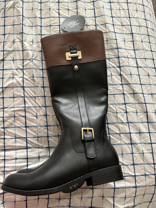 Karen Scott Women s Edenn Buckled Riding Boots Created for Macy s Macy s